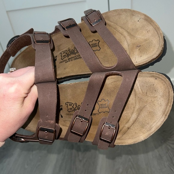 birkenstock birkis mocha color sandals - Picture 14 of 15